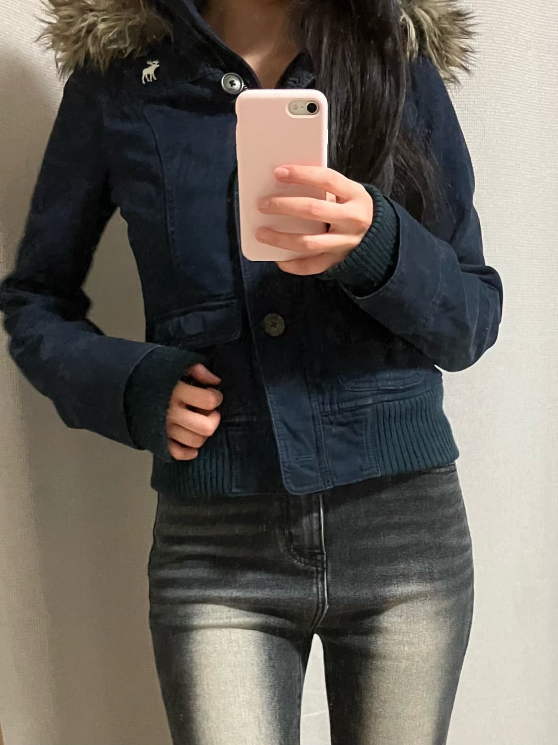 아베크롬비 딱붙 울프죠 봄버자켓 상품이미지3