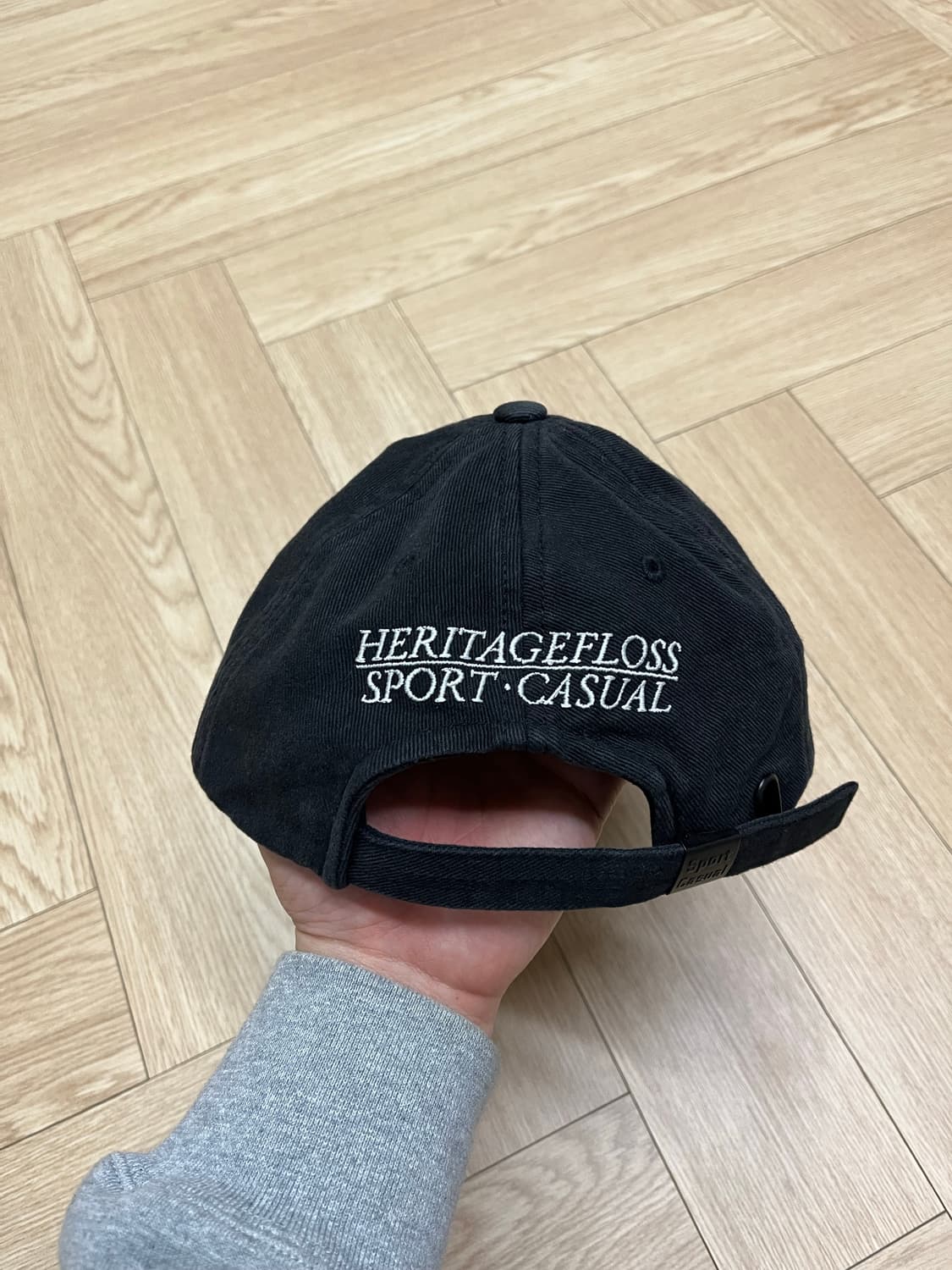 헤리티지플로스 볼캡 모자 블랙 판매 상품이미지2