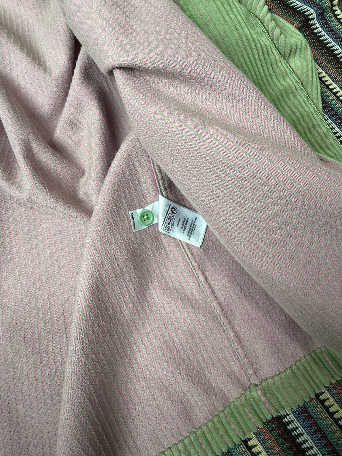 슈프림 코듀로이 플란넬 셔츠 자켓 상품이미지4