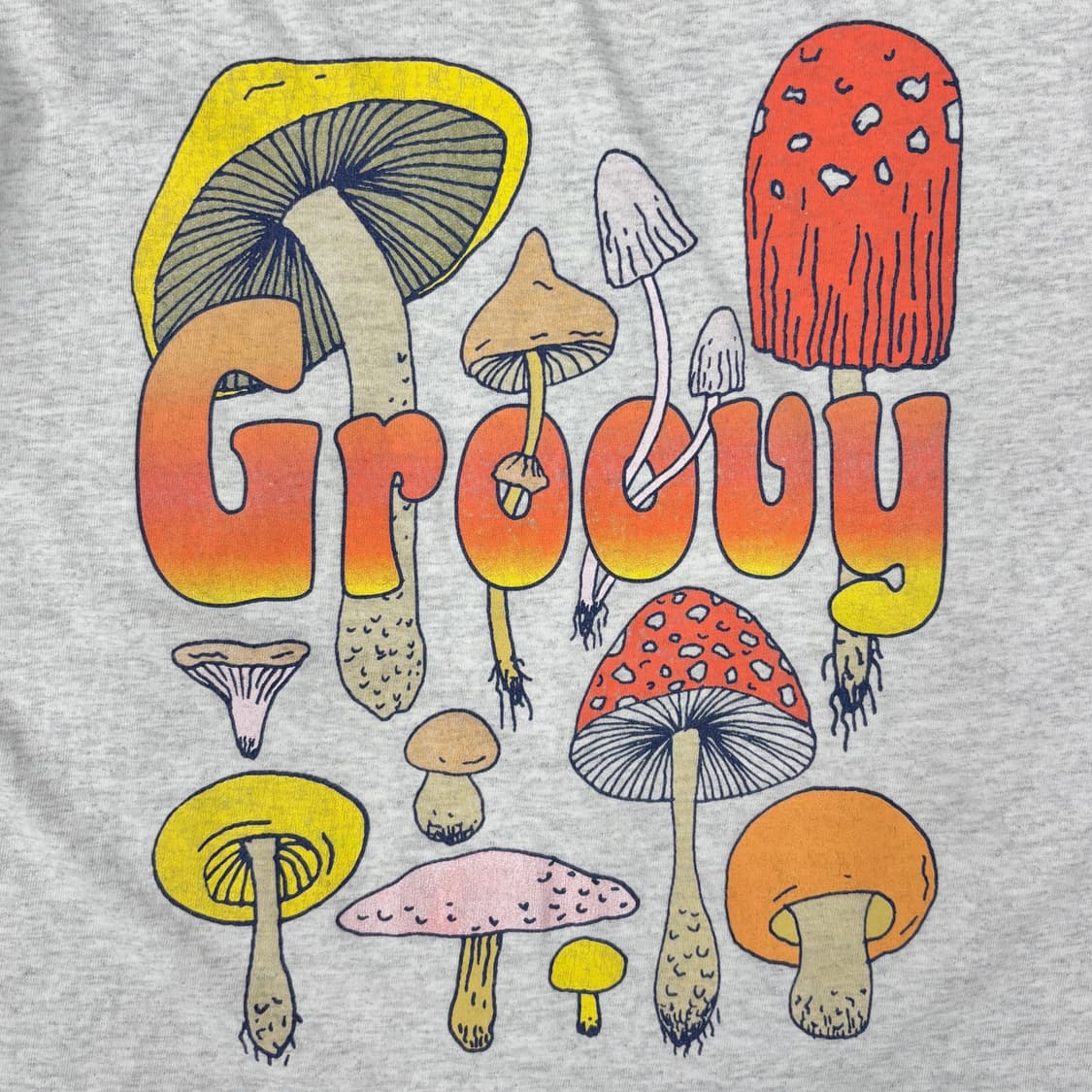 00's Groovy Mushroom 티셔츠 상품이미지3