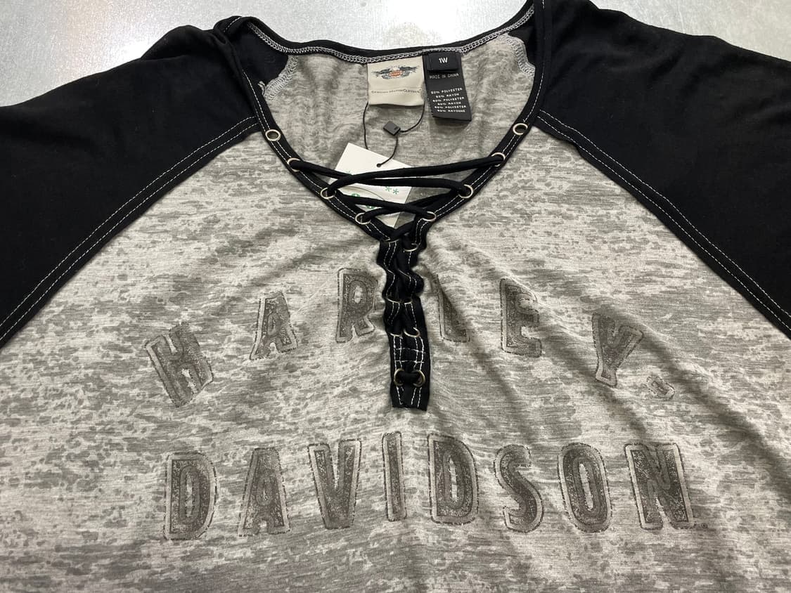 Harley Davidson 할리 브이넥 나그랑 반팔티 상품이미지7