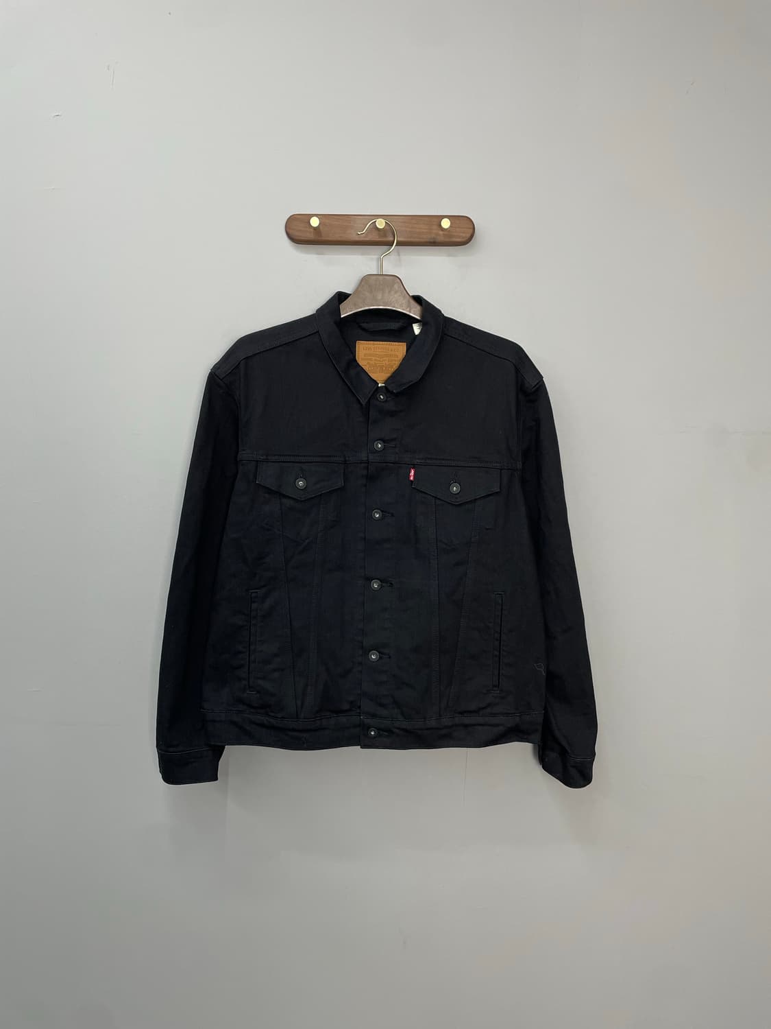 리바이스 블랙 트러커 데님 자켓 H1345 상품이미지2