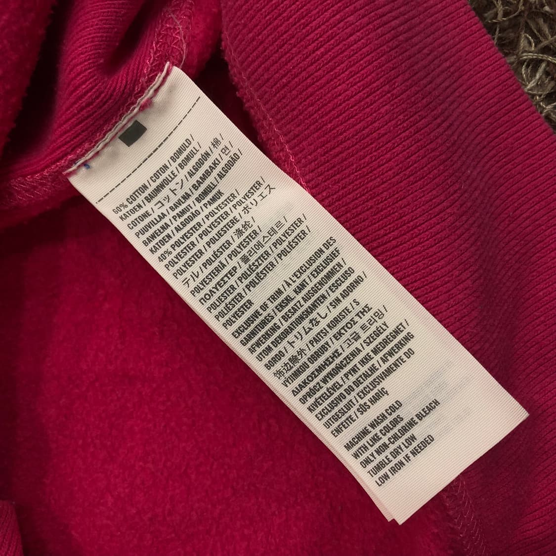 아베크롬비 핑크 후드집업 상품이미지5