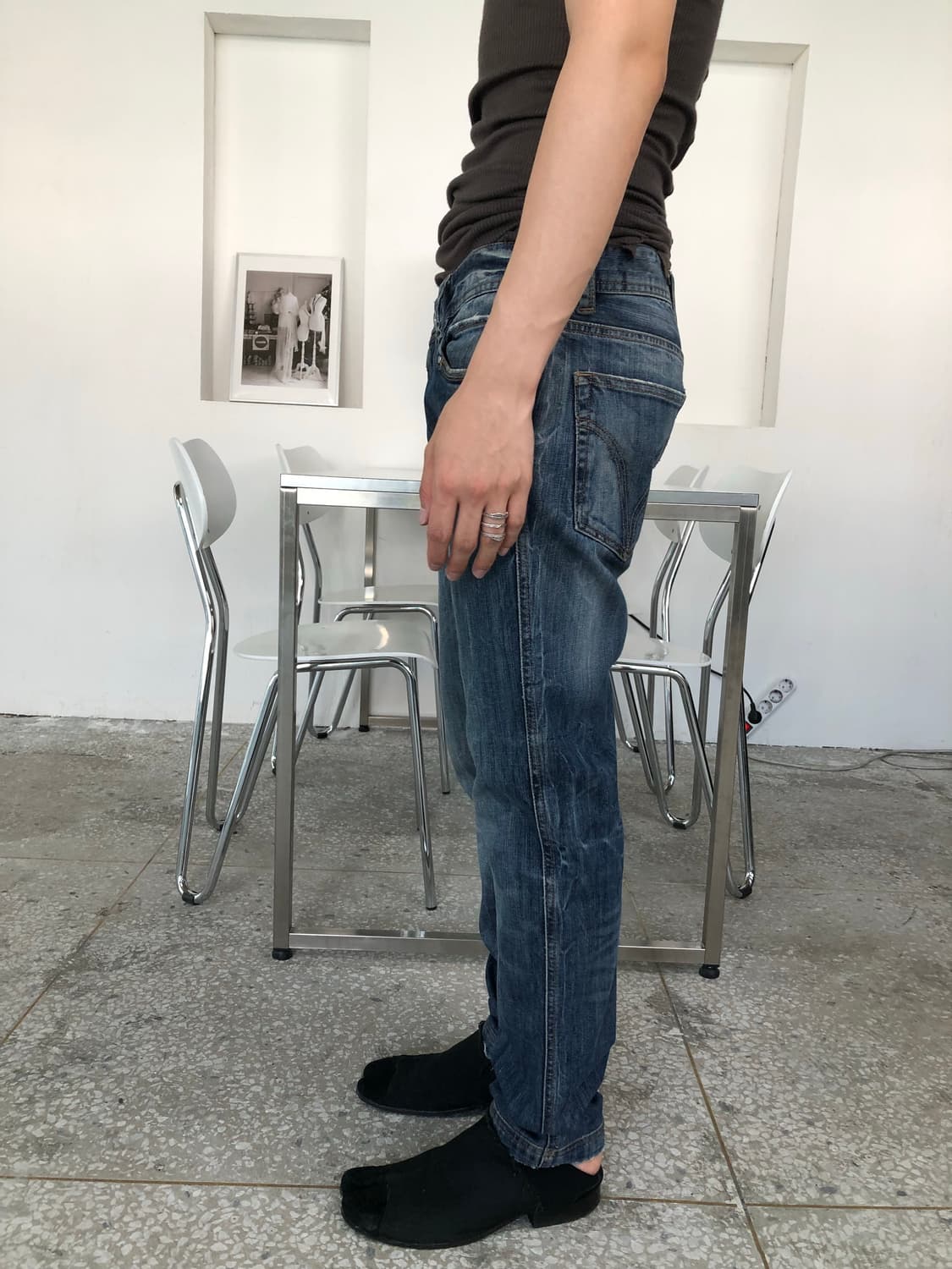 돌체앤가바나 패치 워싱 진 상품이미지4