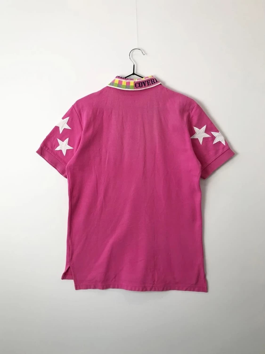 Enrico Coveri Pink Star Polo Shirt 상품이미지5