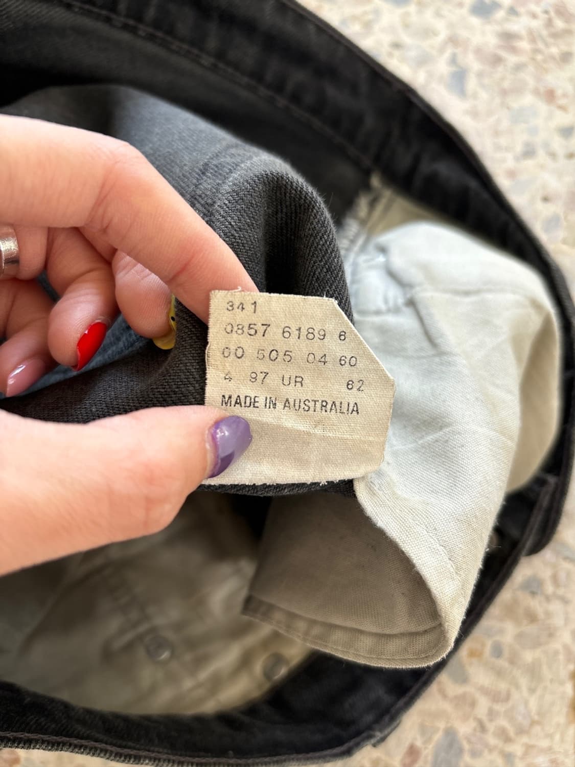 90‘s 리바이스 505 블랙  상품이미지9