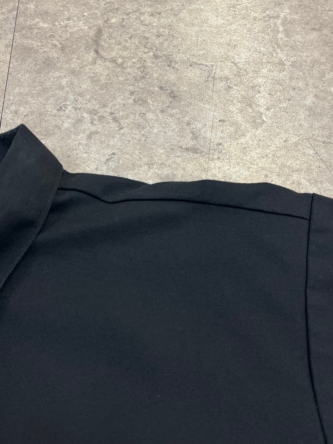 벤데이비스 반집업 반팔 셔츠 블랙 XL #csz3991 상품이미지5