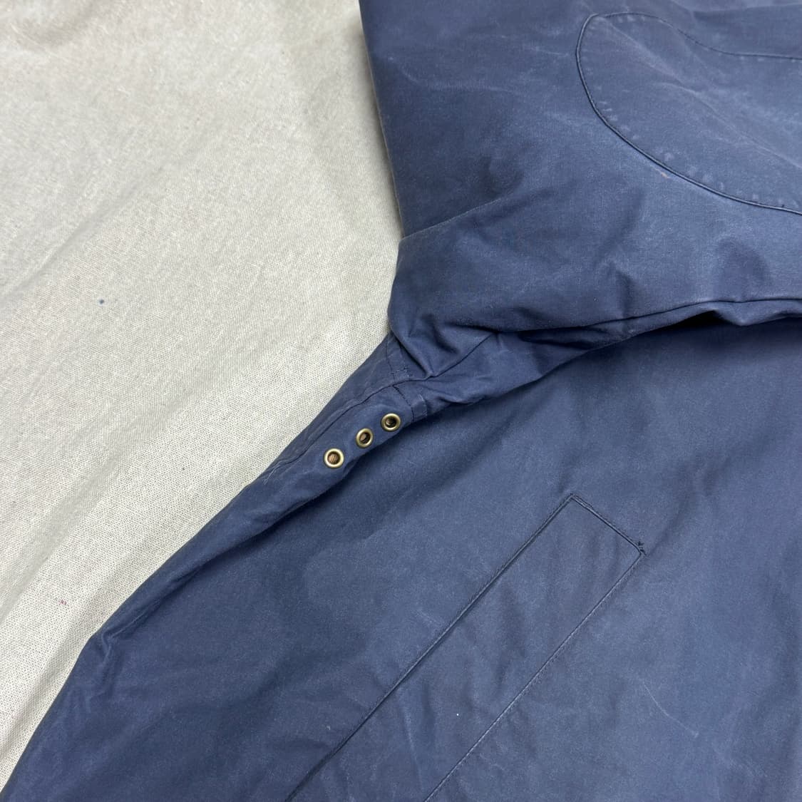 폴로랄프로렌 90s 코튼 라이닝 왁스 배색 헌팅 자켓 L 상품이미지4