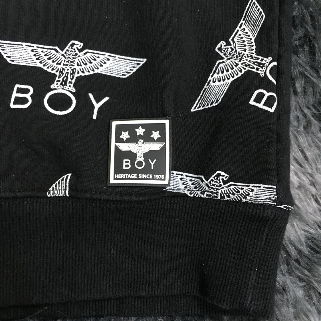투티/A10 BOY LONDON SINCE 1976 패턴 패치 맨투맨 상품이미지3