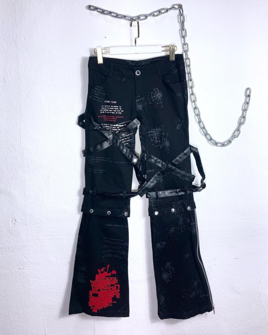 펑크 본디지 팬츠 상품이미지1