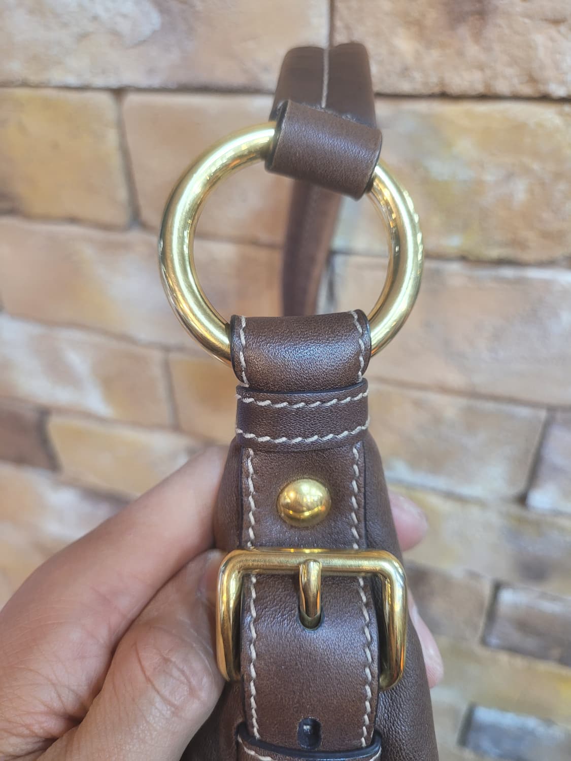 정품 프라다 호보백 브라운 숄더백 상품이미지10