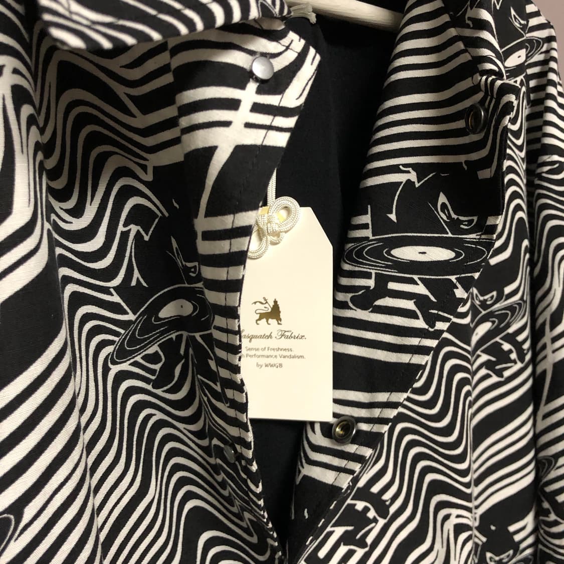 사스콰치패브릭스 닌자튠 코치자켓 상품이미지6