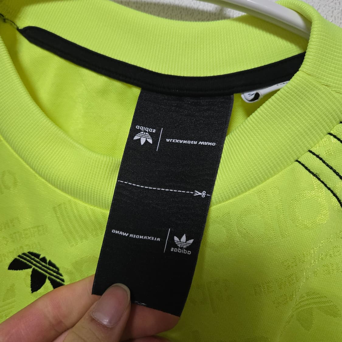 알렉산더왕X아디다스 네온 슬리브 져지 / 남성 긴팔티셔츠 상품이미지5