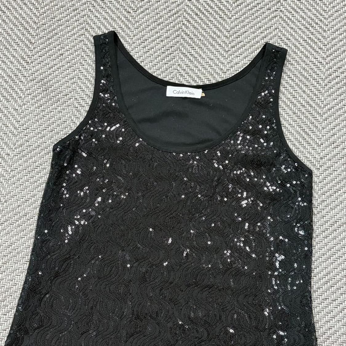 캘빈클라인 스팽글 슬리브리스 v2964 상품이미지3