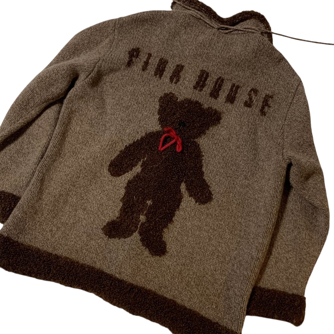 핑크하우스 곰돌이 가디건 빈티지 가디건 상품이미지4