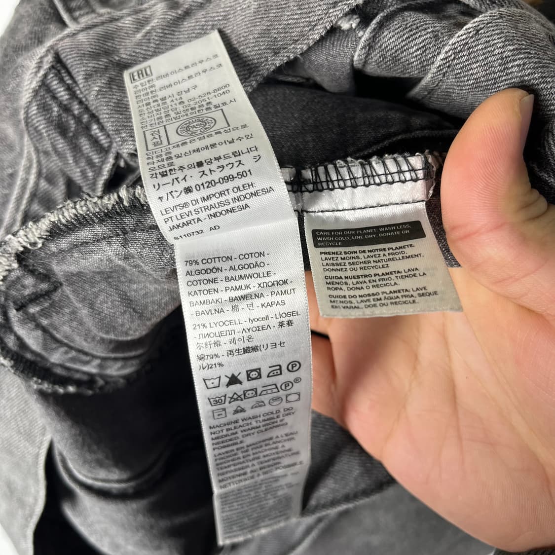 [Levi's] 리바이스 프리미엄 데님 트러커자켓 상품이미지7