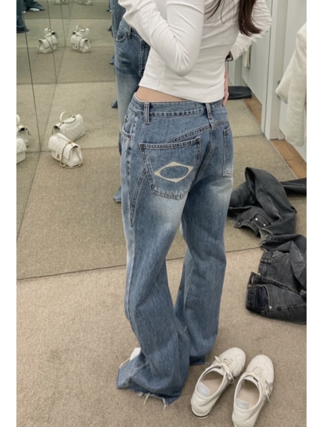 미스치프 롬버스진 인디고 m 상품이미지1
