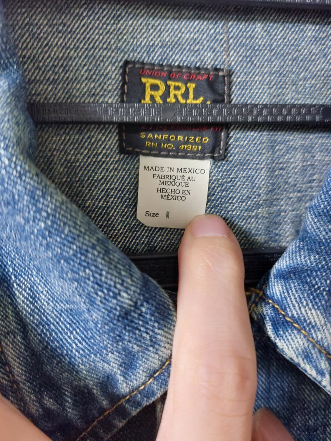 더블알엘 rrl lot271 리랜드 m사이즈 새제품 상품이미지2