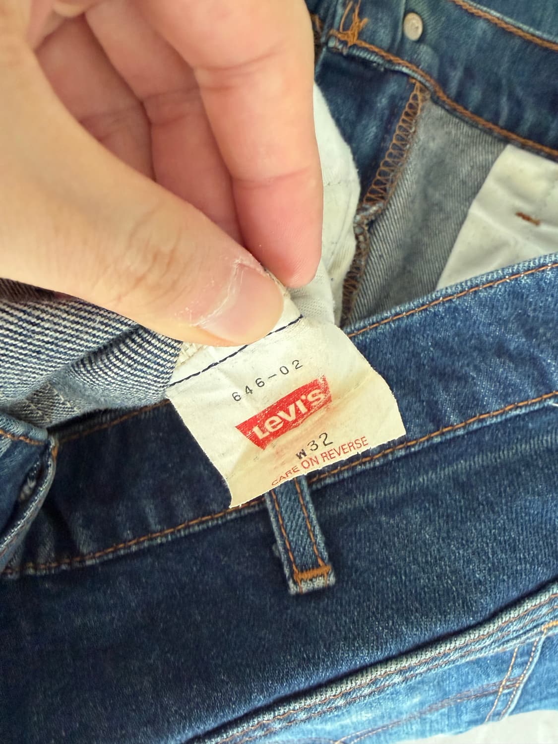 [31] 리바이스 646 부츠컷 벨바텀 빈티지 상품이미지3