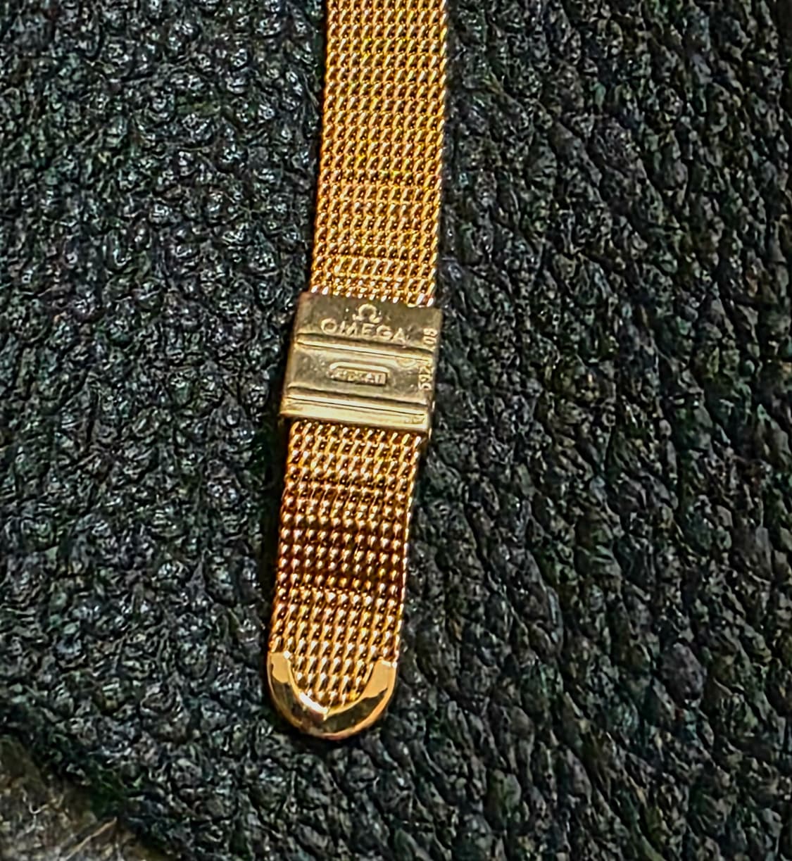 정품오메가 드빌사각 금장 수동시계 상품이미지5