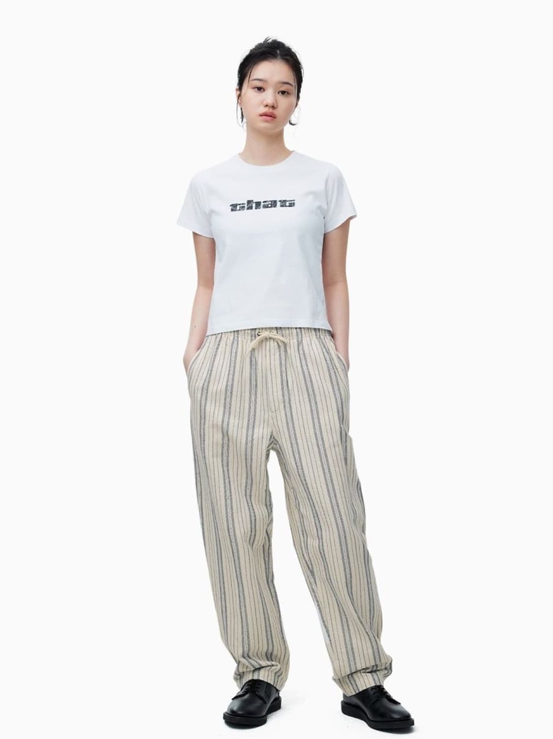 디스이즈네버댓 stripe jacquard pants (S) 상품이미지6