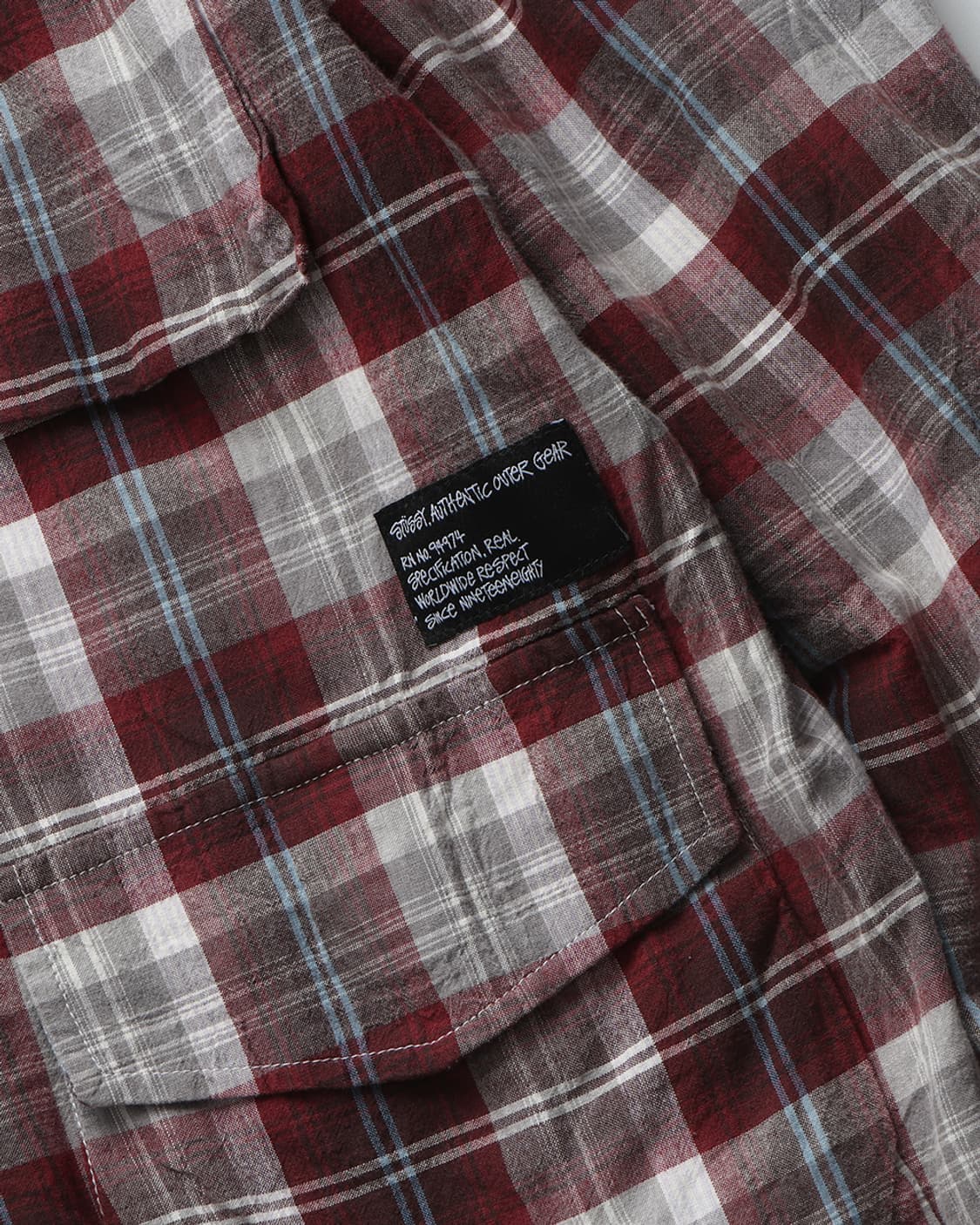 STUSSY Check Zip Jacket 상품이미지5