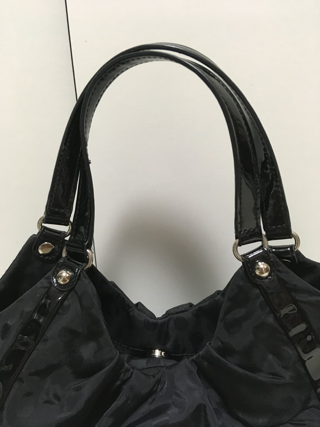 요지야마모토 ysaccs 블랙 도트 2way 백 상품이미지4