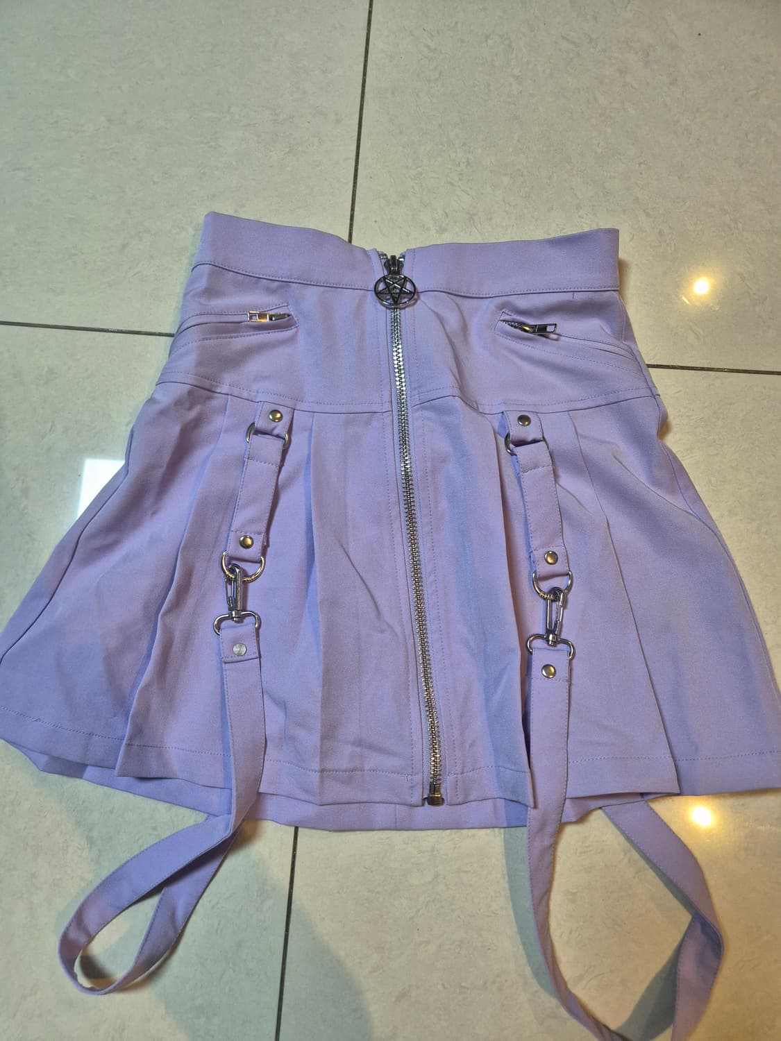 킬스타 플리츠 스커트 XS 상품이미지2