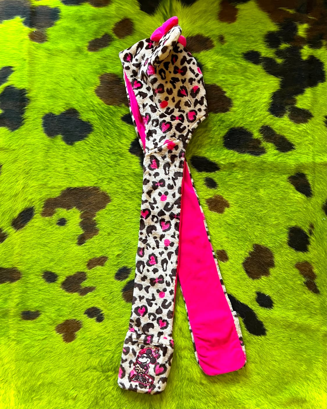 TOKTO DISNEY RESORT Leopard Ear-Flap Hat 상품이미지8