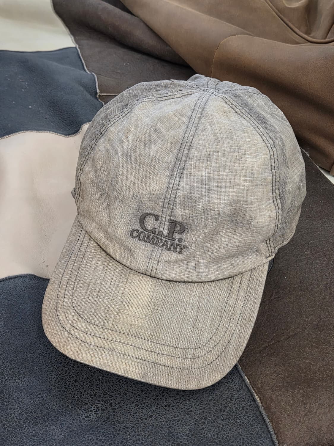 CP company 씨피컴퍼니 린넨 볼 캡 상품이미지4