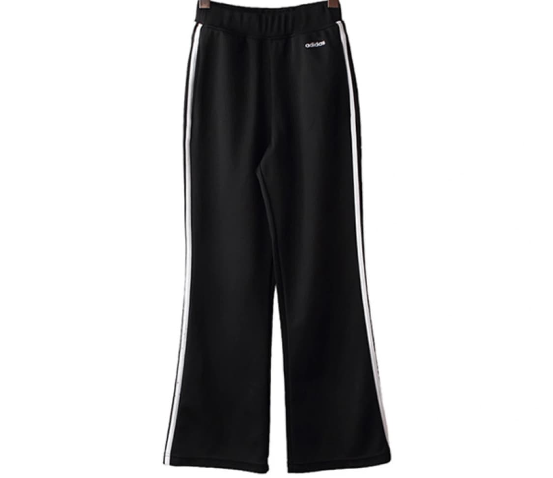 00's 아디다스 블랙 삼선 부츠컷 팬츠 상품이미지1