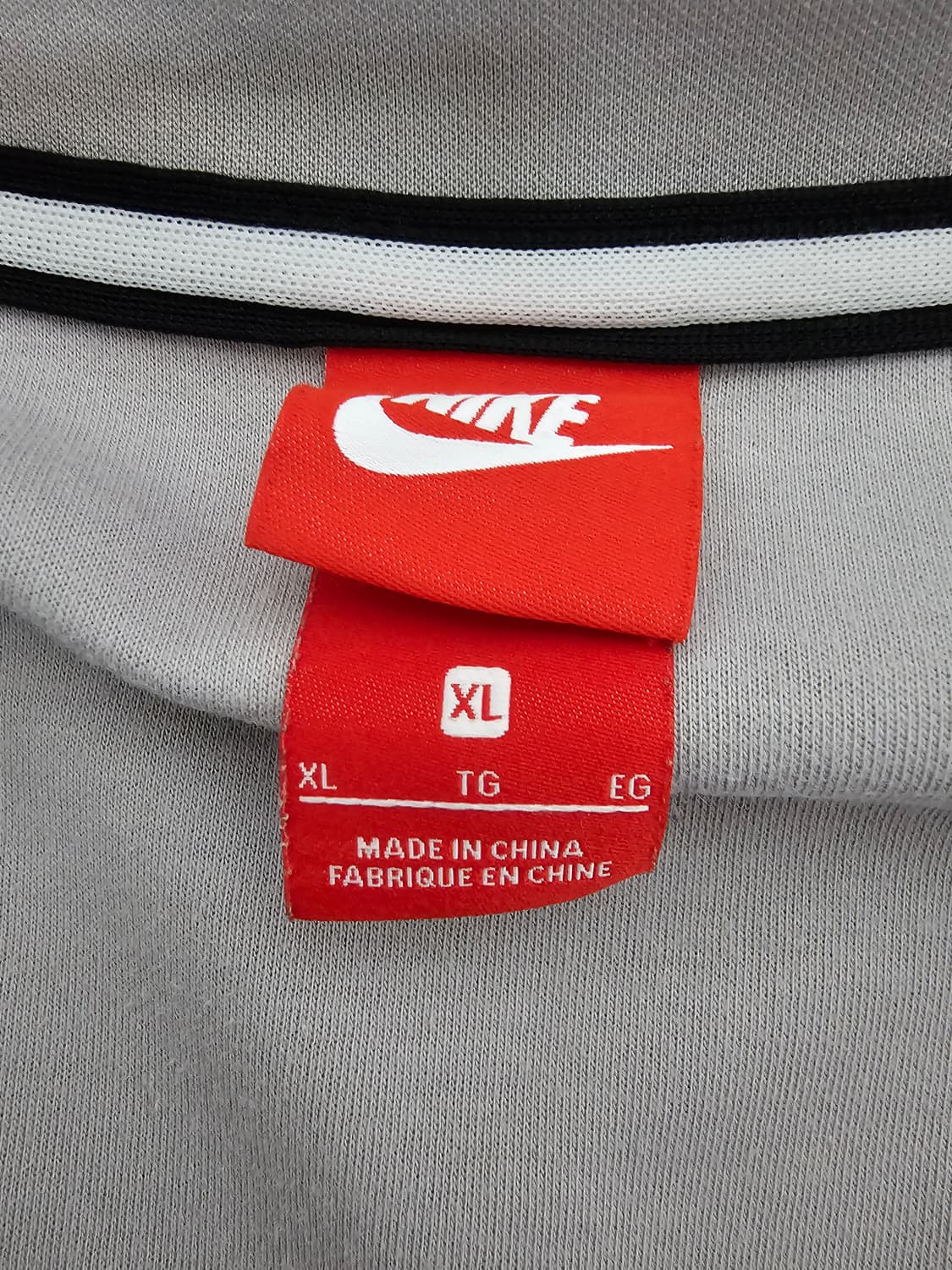 나이키 그레이 트랙탑져지 XL (100정도) 상품이미지3