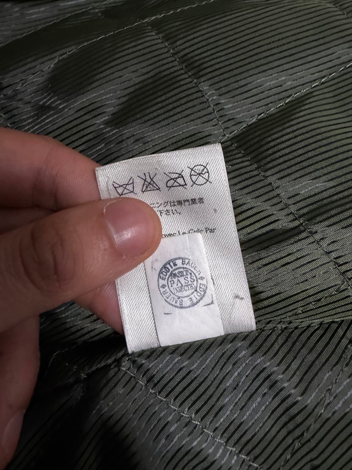 L) 에디바우어 레더 카코트 브라운 올드갭 카코트 상품이미지6