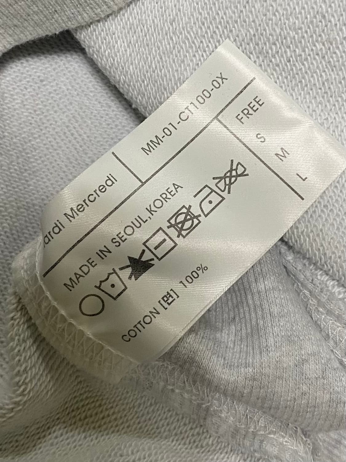 마르디 여성 맨투맨티셔츠 프리사이즈 상품이미지5