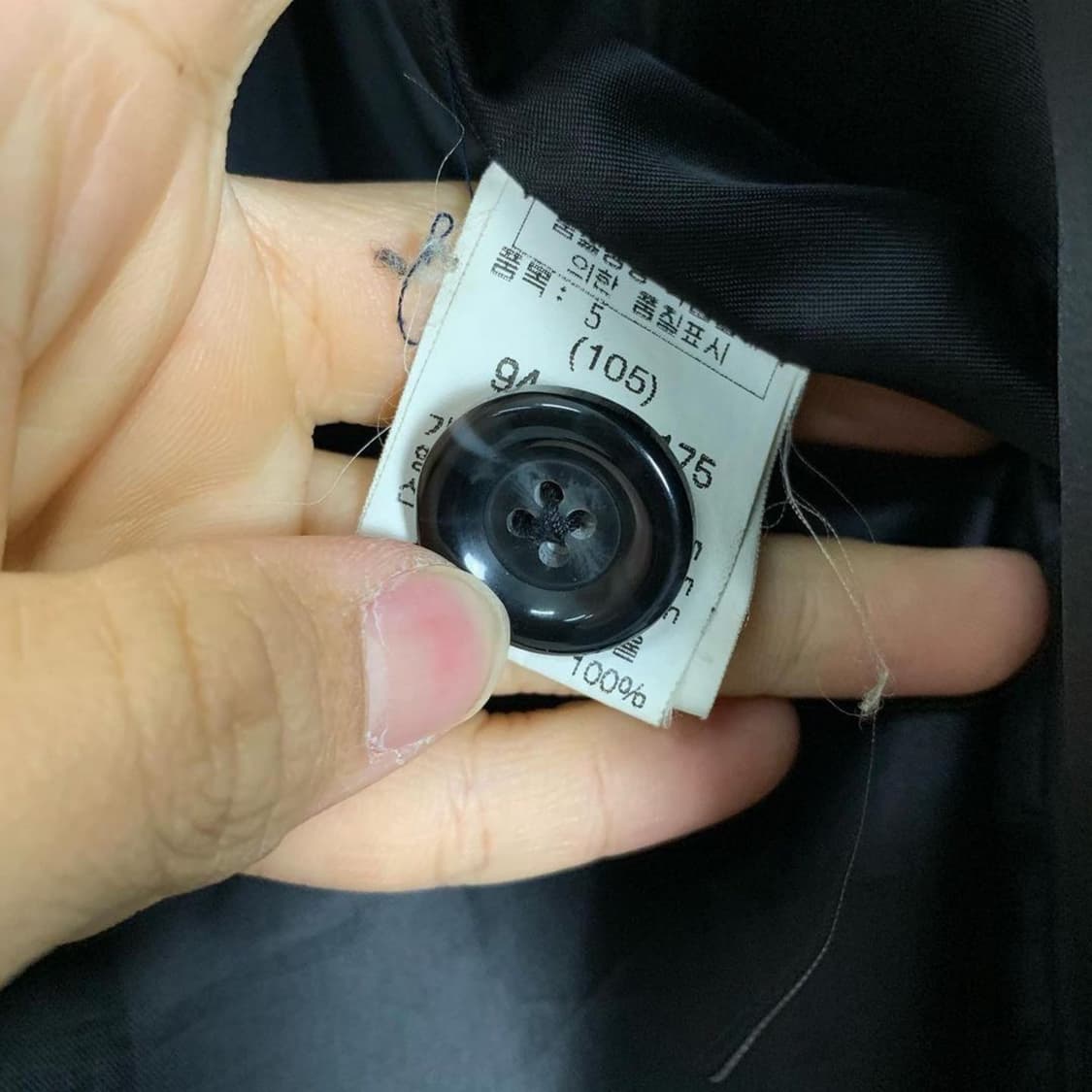 폴로 스포츠 음각 로고 카우레더 블랙 롱가죽자켓 상품이미지6