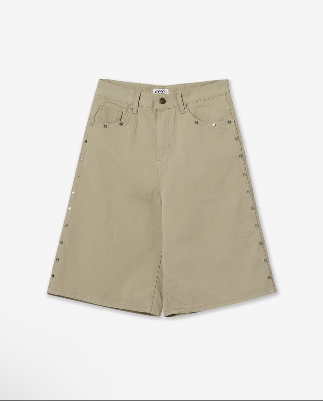 에이이에이이 aeae 스터드 베이지 쇼츠 반바지 1 상품이미지1