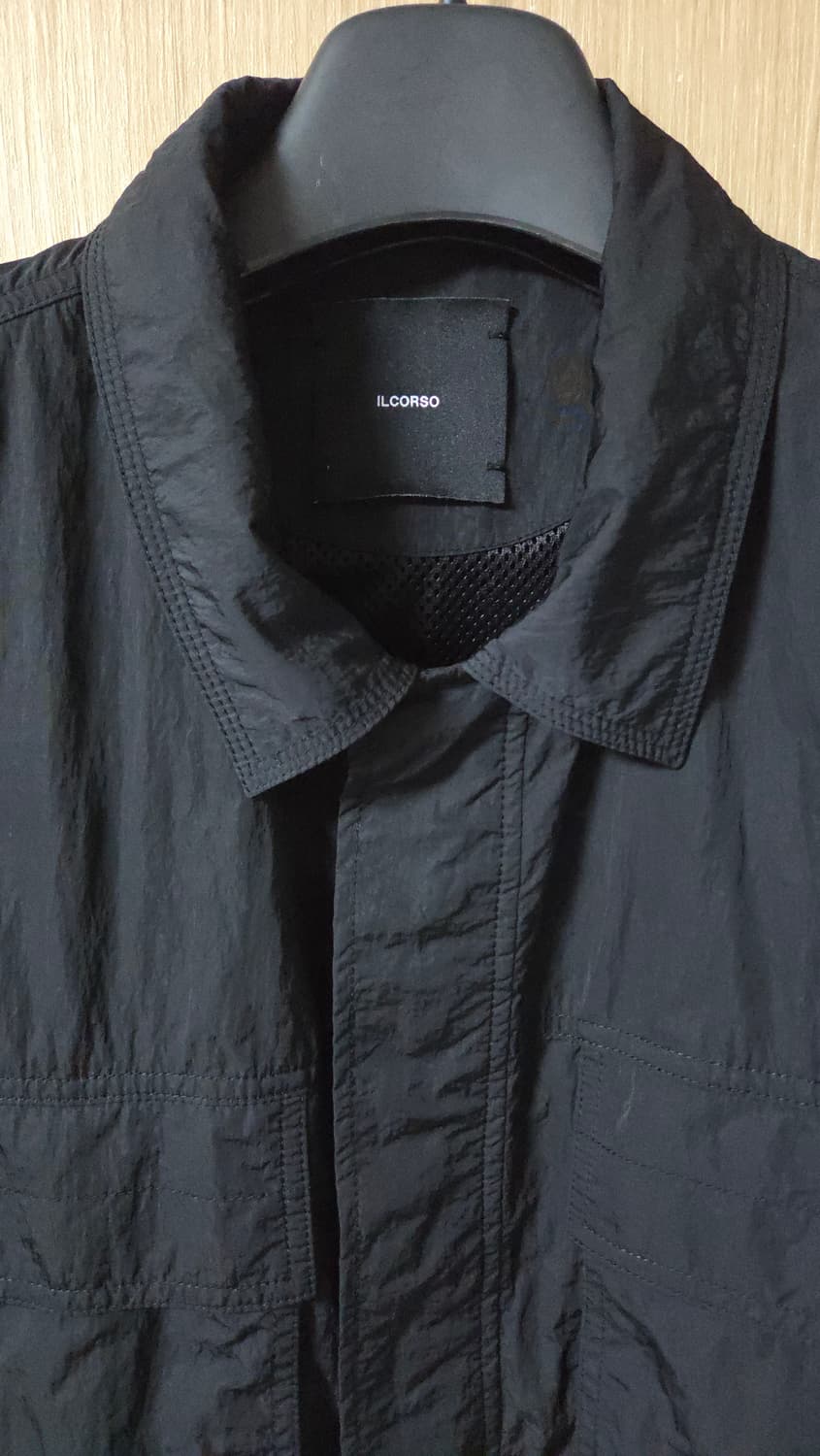 (착샷) 일꼬르소 오버핏 나일론 셔츠 자켓 상품이미지3