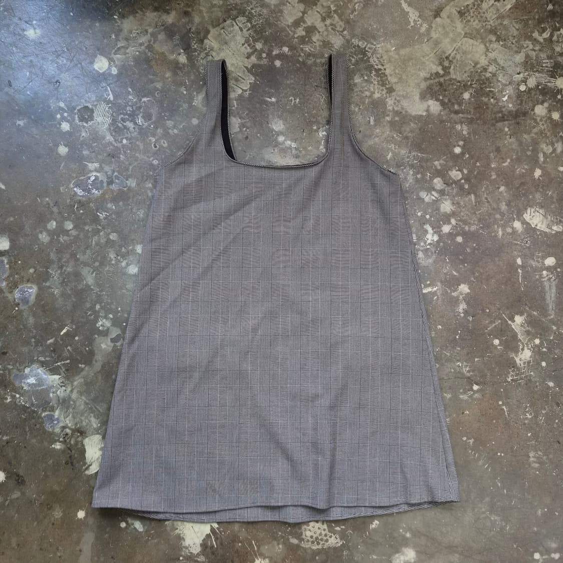 L) ZARA 자라 체크 원피스 상품이미지8