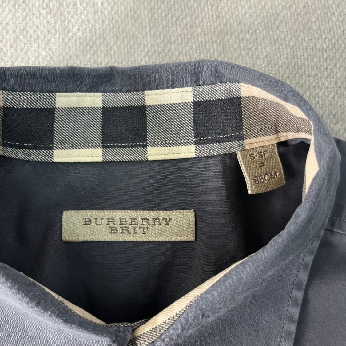 95 버버리 기마로고 코튼 셔츠 상품이미지3