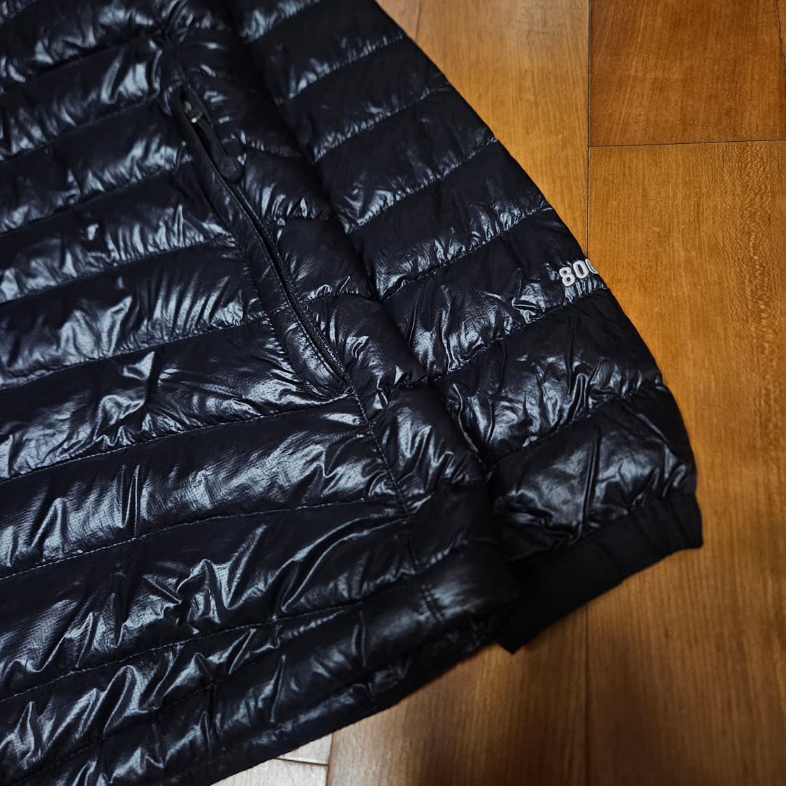 노스페이스 800 써밋 경량 패딩 블랙 110 상품이미지3