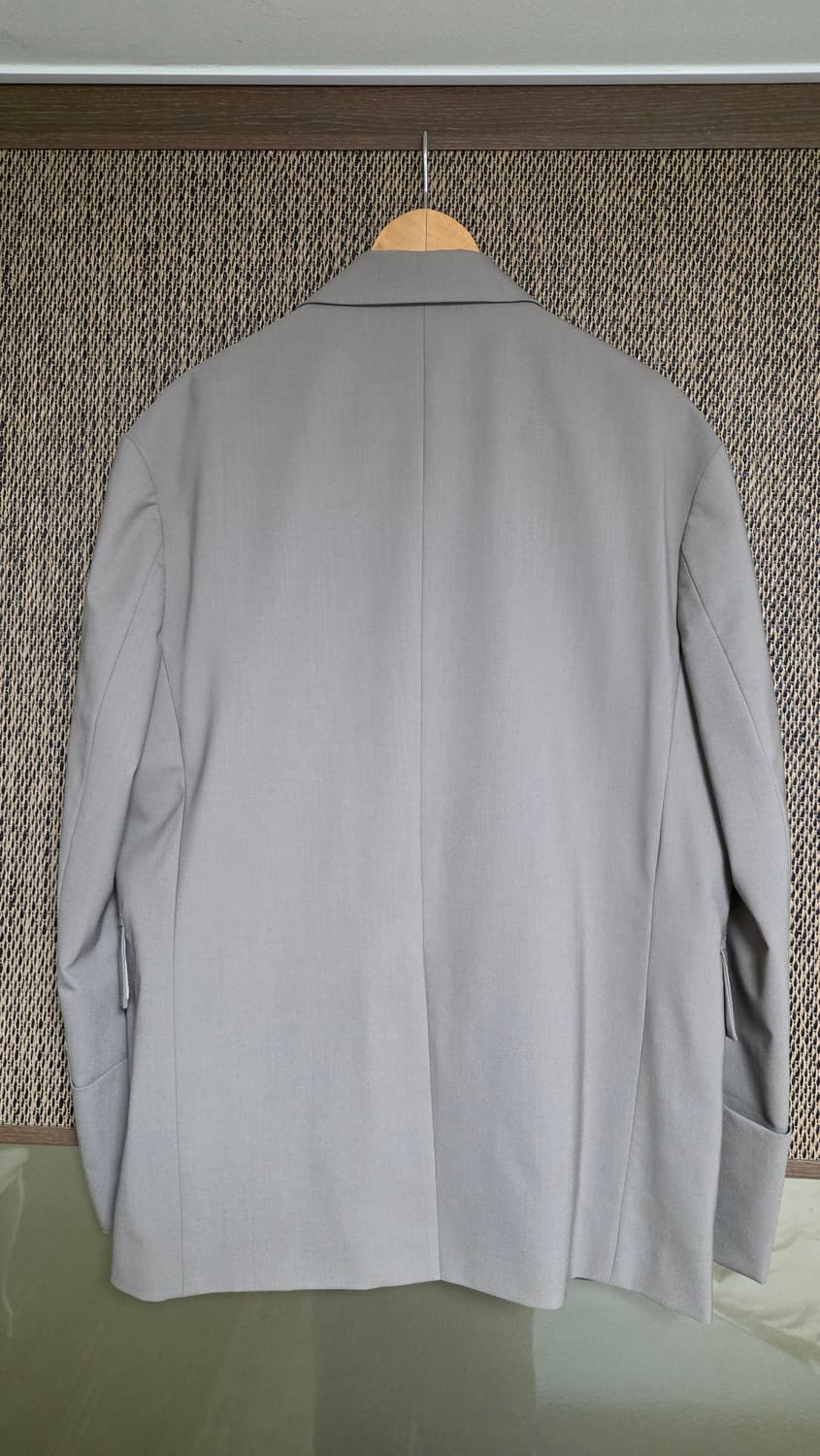 [신동품]일꼬르소 노치드 턴업 울혼방 블레이저 상품이미지3