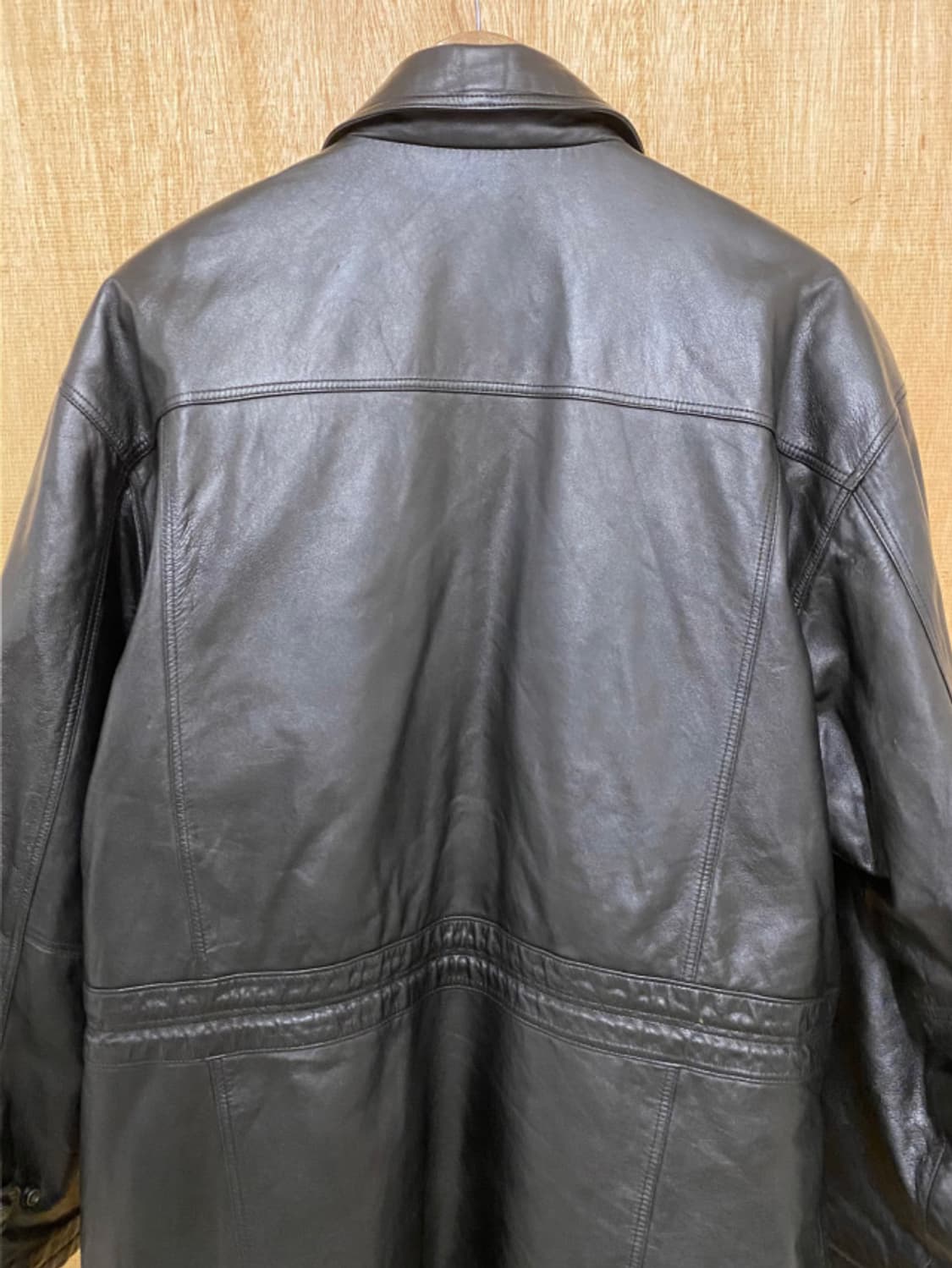 VTG leather coat  상품이미지6