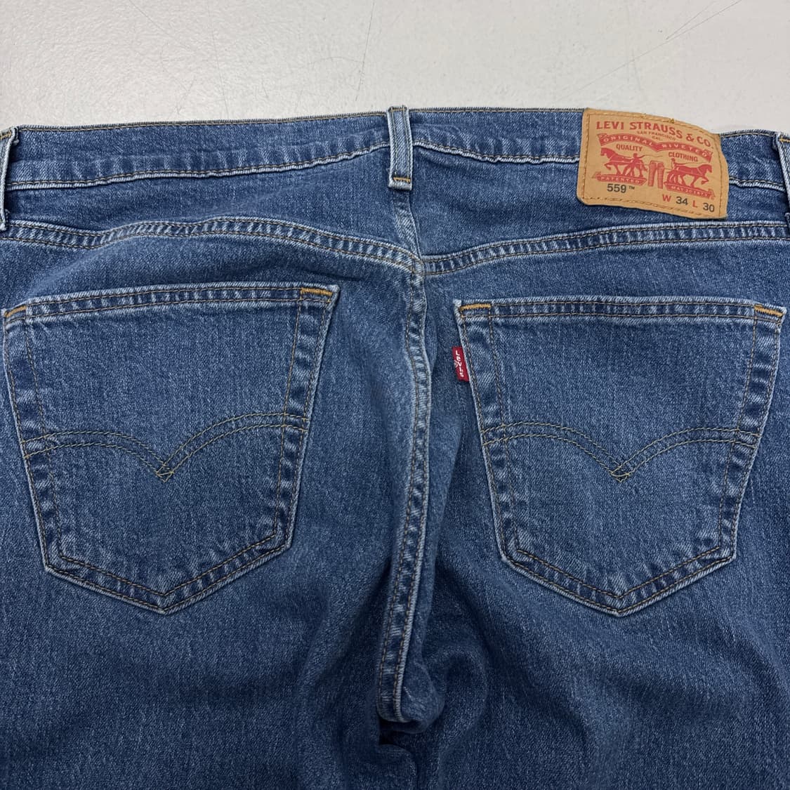 리바이스 559 새깅 워싱 스케이터 데님팬츠 상품이미지6