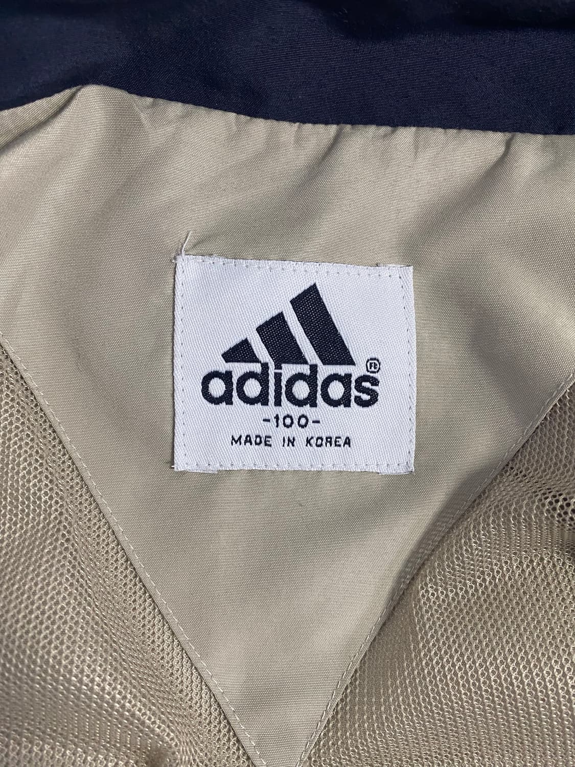 아디다스 올드스쿨 배색 바람막이 자켓 L <230> 상품이미지4