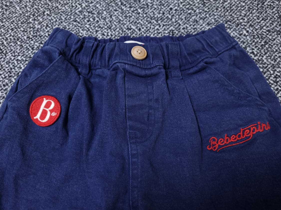 [무료배송][110]베베드피노 조이풀 하트 트윌 팬츠 청바지 상품이미지5