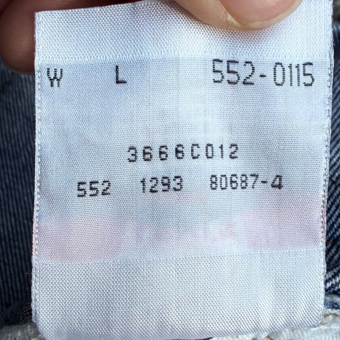 90s 리바이스 501 웨스턴 스터드 데님 made in USA (32) 상품이미지10