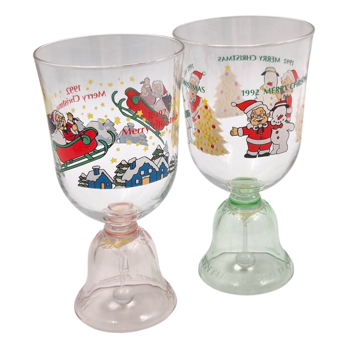 92s 켄터키 크리스마스 산타 컬러 벨 잔 1p 상품이미지2