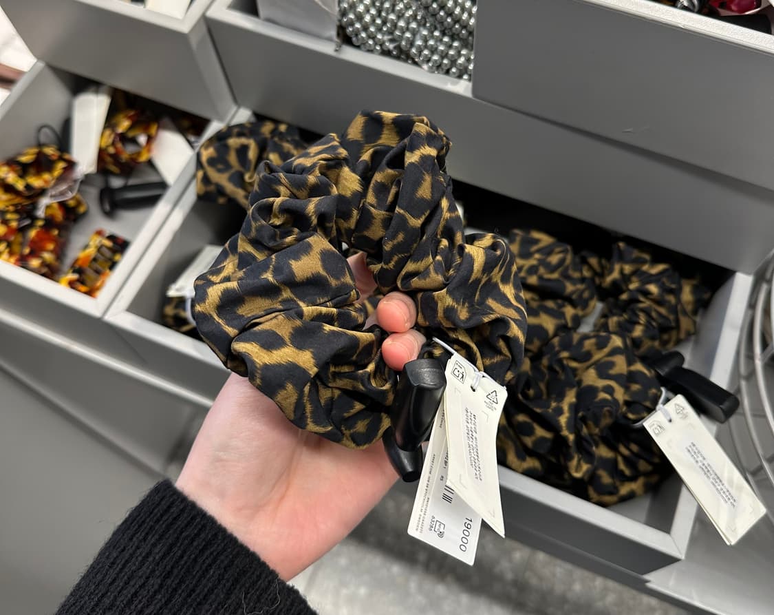아르켓 레오파드 스크런치 상품이미지3