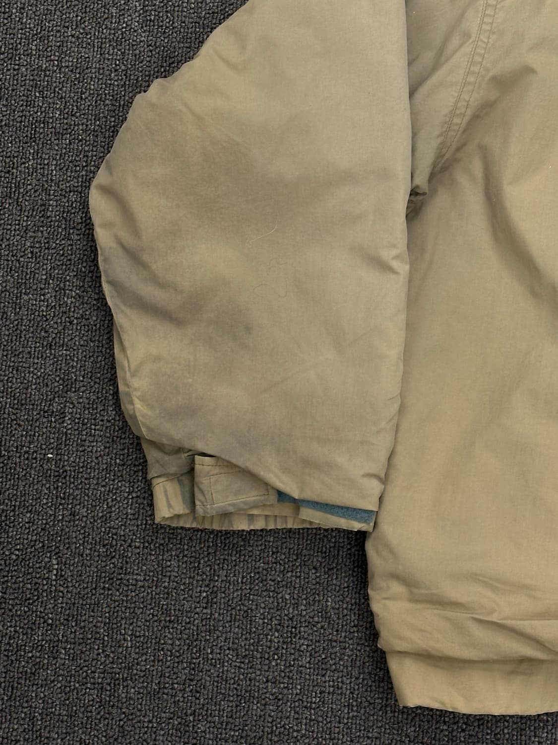 M)노스페이스 빈티지 크롭 베이지 플리스 패딩 자켓 상품이미지8