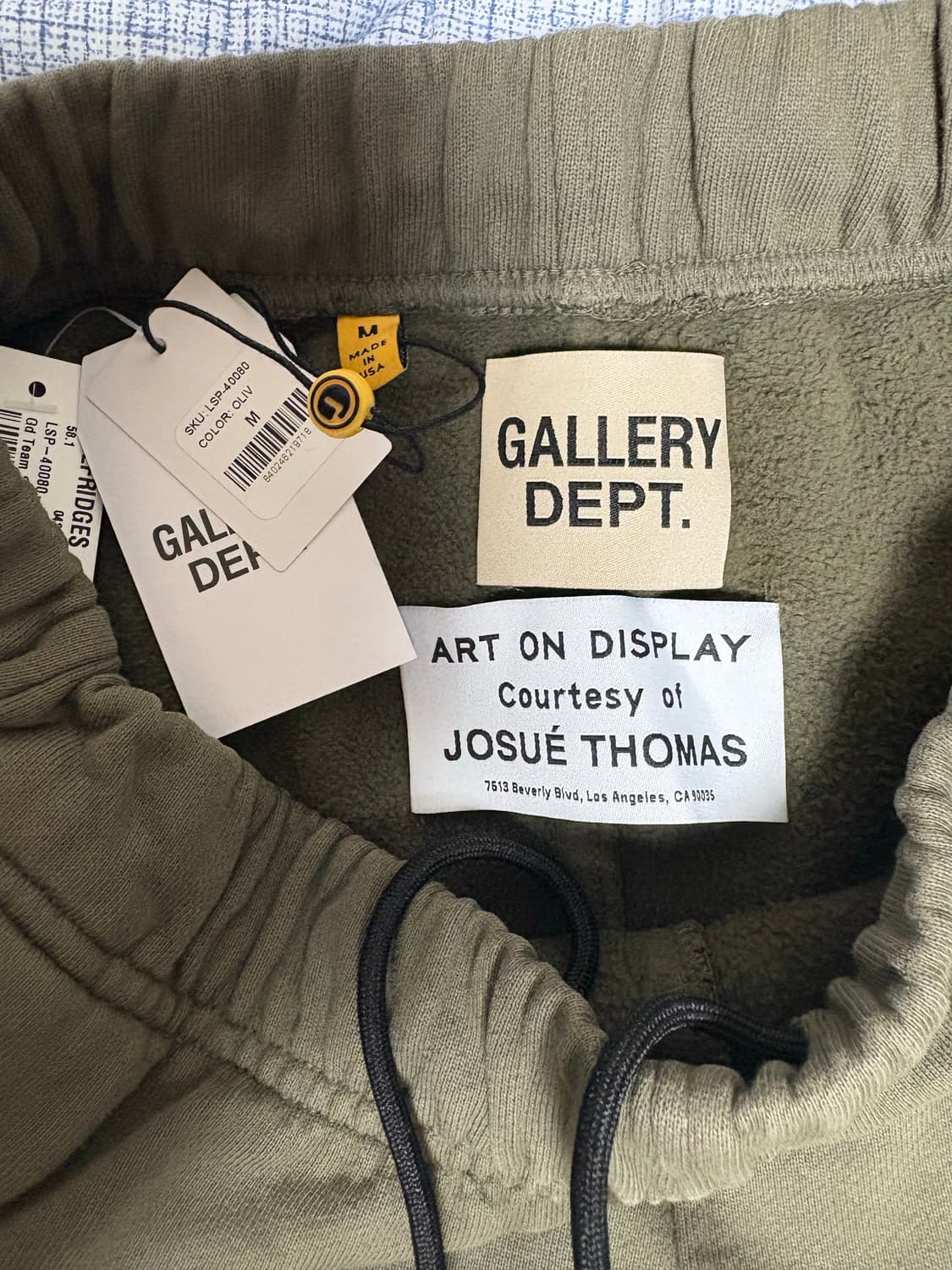 갤러리 디파트먼트 팀 스웻팬츠 M 상품이미지4